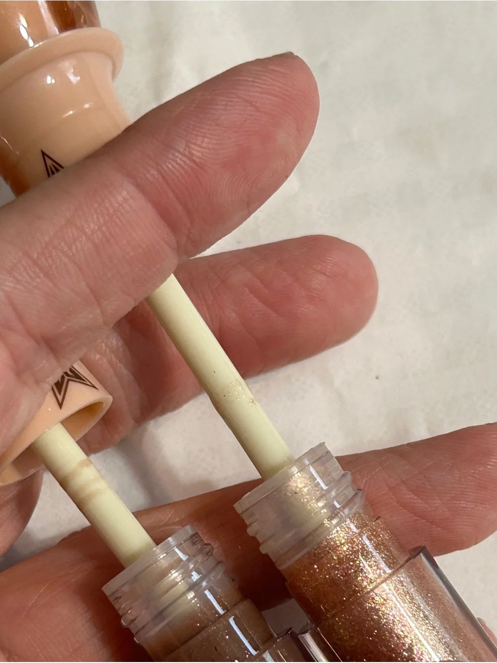 Jeffree Star  Lip Gloss Bundle  in Warm Nude/Gold